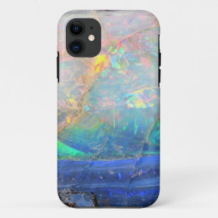 オフェイクパル玉宝石鉱きらきら光る物《写真》ぼけ味ヒプスター iPhone 11 ケース
