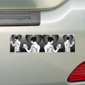 オフェリアおよびYorickのバンパーステッカー バンパーステッカー (車上)