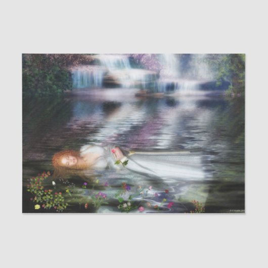 オフェリアの最後の休息 薄葉紙 (正面)