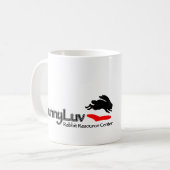 オフェリアを特色にするBunnyLuvのマグ コーヒーマグカップ (正面左)