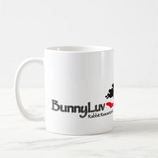オフェリアを特色にするBunnyLuvのマグ コーヒーマグカップ (左)