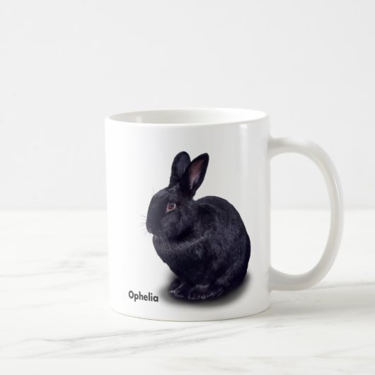 オフェリアを特色にするBunnyLuvのマグ コーヒーマグカップ (右)
