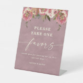 オフェリアコテージコーレダスティピンクフローラパーティーウィーズ 台座サイン (正面)