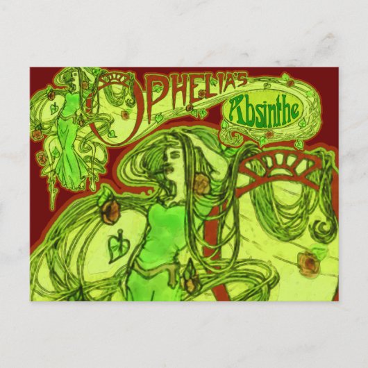 オフェリアズアブシンテ ポストカード (正面)
