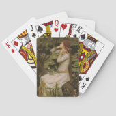 オフェリアバイザポンドバイジョンウィリアムウォーターハウス トランプ (裏面)