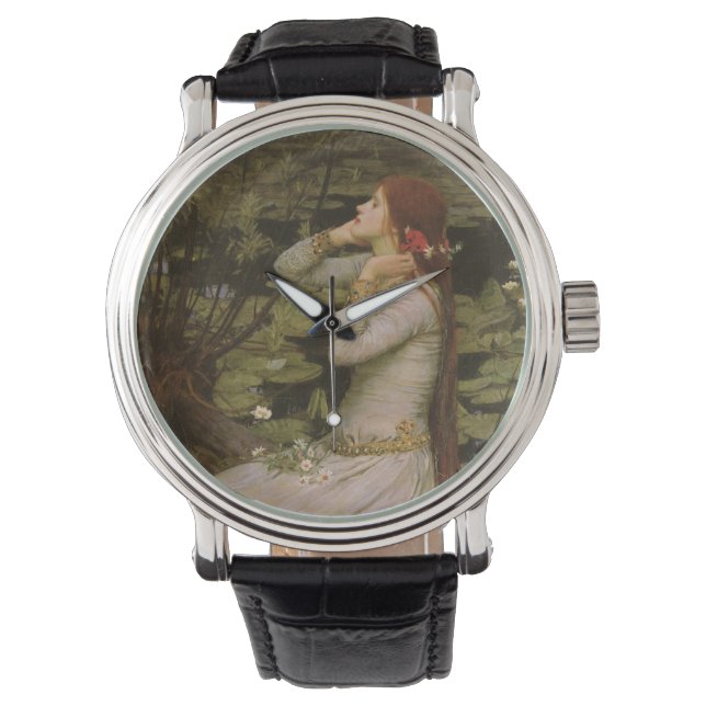 オフェリアバイザポンドバイジョンウィリアムウォーターハウス 腕時計 (正面)