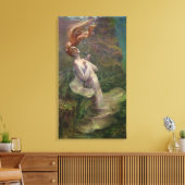 オフェリア溺死， 1895 キャンバスプリント (インサイチュ (リビング))