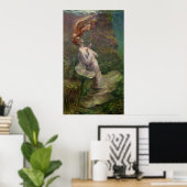 オフェリア溺死， 1895 ポスター (ホームオフィス)