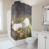 オフェリア1889バイジョンウィリアム・ウォーターハウス シャワーカーテン (インサイチュ)