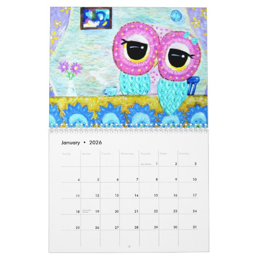 オフェリア2010年 カレンダー (1月 2026)