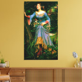 オフェリア~ジョンウィリアムのウォーターハウス キャンバスプリント (インサイチュ (リビング))