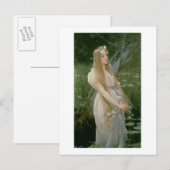 オフェリア(油オン・キャンバス) ポストカード (正面/裏面)