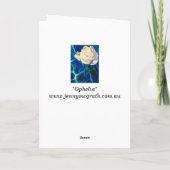 オフェリア-空白のなカード カード (裏面)