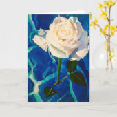 オフェリア-空白のなカード カード (黄色い花)