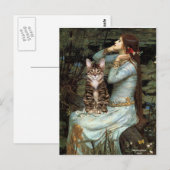 オフェリア – 虎猫タイガー猫30 ポストカード (正面/裏面)