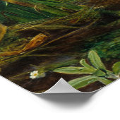 オフェリアc.1852年Sir John Everett Millais著 ポスター (角)