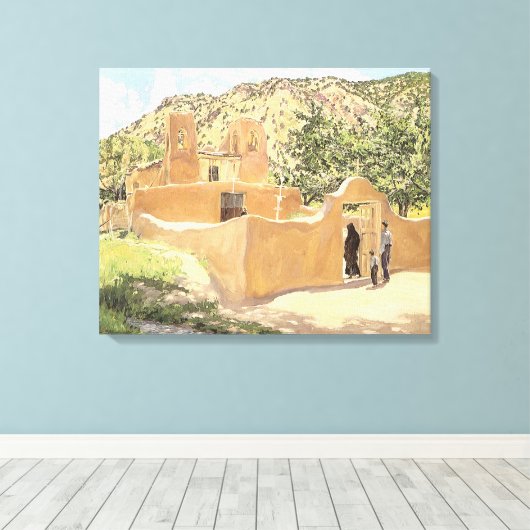 オフェルタパラサンエスキプラバイウォルター・ウファー キャンバスプリント (インサイチュ (ウッドフロア))