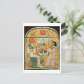 オフェンムートのOsirisへのオフェンムートの提供 ポストカード (スタンド正面)