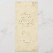 オフエレガントホワイトグランジ7 – コー結婚スのメニュー メニュー (裏面)