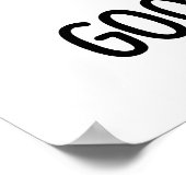 オフォントグッドおもしろいサキタイププン ポスター (角)