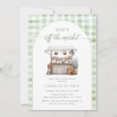 オフザお洒落マーケット農家ブライダルシャワー 招待状 (正面)