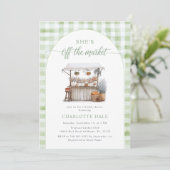 オフザお洒落マーケット農家ブライダルシャワー 招待状 (スタンド正面)