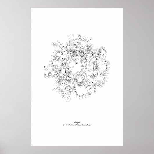 オフザスタッフ：アレグロ（黒） ポスター (正面)