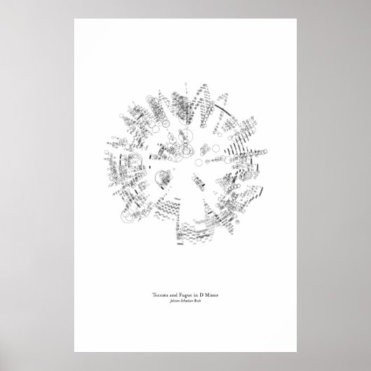 オフザスタッフ：トカタとフーガ（黒） ポスター (正面)