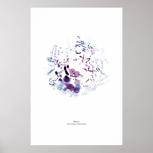 オフザスタッフ:四季 – 冬(色) ポスター (正面)