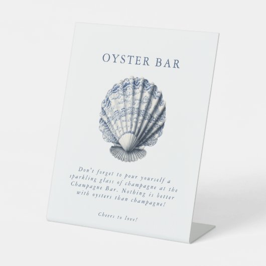 オフザマーケットコースタルマーケットブライダルシャワー 台座サイン (正面)