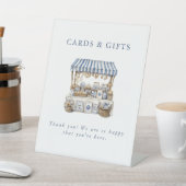 オフザマーケットコースタルマーケットブライダルシャワー 台座サイン (インサイチュ)