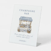 オフザマーケットコースタルマーケットブライダルシャワー 台座サイン (正面)