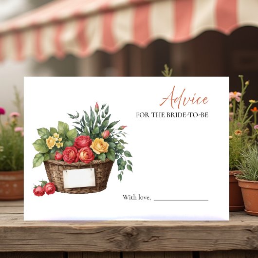 オフザマーケットブライダルシャワーアドバイスのための花嫁 招待状