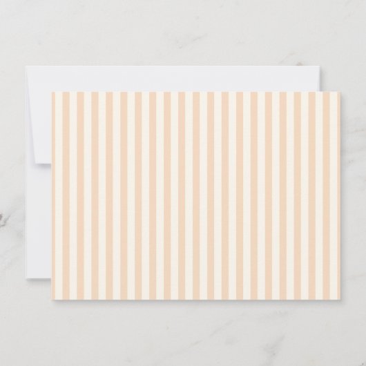 オフザマーケットブライダルシャワーアドバイスカード 招待状 (裏面)