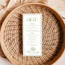 オフザマーケットブライダルシャワーメニュー、ブライダルブランチ