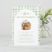 オフザマーケットブライダルシャワーモダン農家 招待状 (スタンド正面)