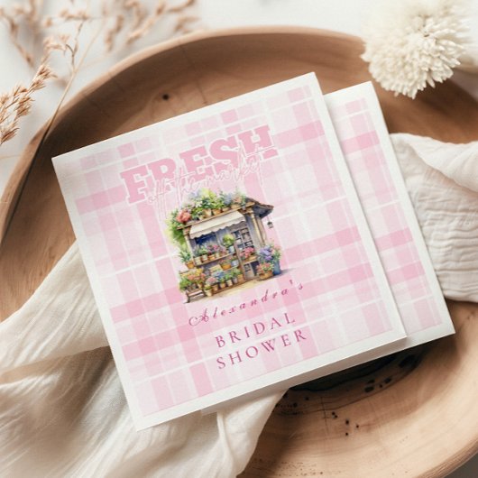 オフザマーケットブライダルシャワー スタンダードカクテルナプキン