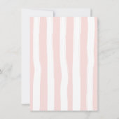 オフザマーケットブライダルシャワー 招待状 (裏面)