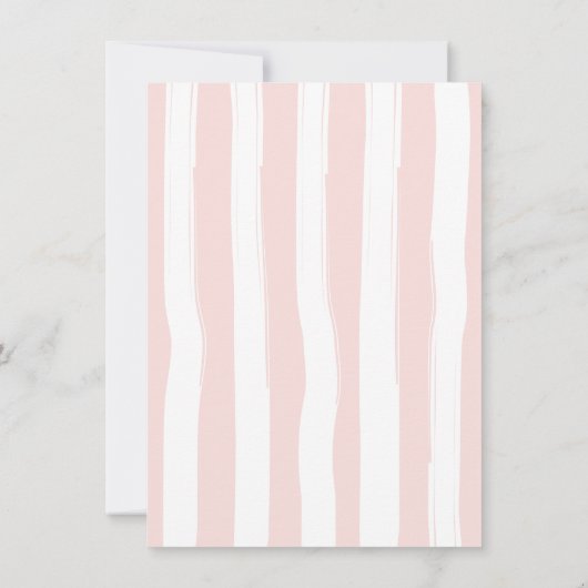 オフザマーケットブライダルシャワー 招待状 (裏面)