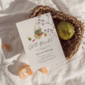 オフザマーケットボーホスクリプトブライダルシャワー 招待状