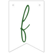 オフザマーケット農家フラワーマーケットブライダルシャワー バンティングフラッグ (第3の旗)