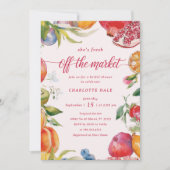 オフザマーケット農家市場ブライダルシャワー 招待状 (正面)