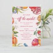 オフザマーケット農家市場ブライダルシャワー 招待状 (スタンド正面)