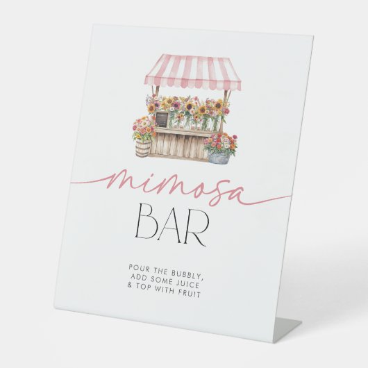 オフザマーケット モモサバー 台座サイン (正面)