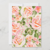 オフザリザーズケンタッキーダービーブライダルシャワー 招待状 (裏面)