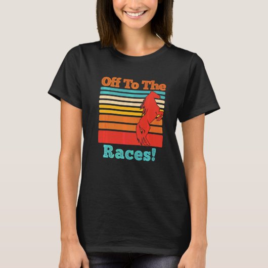 オフザレースケンタッキー競馬ダービーパーティー Tシャツ (正面)