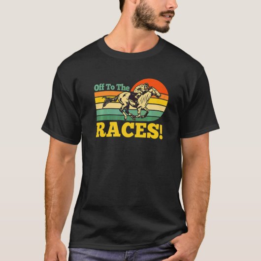 オフザレースケンタッキー競馬ダービーパーティー Tシャツ (正面)