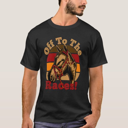 オフザレースケンタッキー競馬ダービーパーティー Tシャツ (正面)