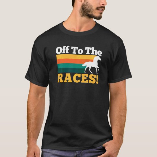 オフザレースケンタッキー競馬ダービーパーティー Tシャツ (正面)