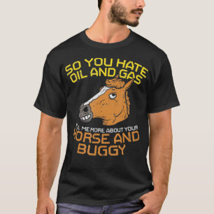オフショアおもしろい油ガスウェル試験機およびオペラート Tシャツ